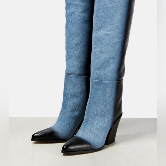Jimmy Choo - AUTHENTIC Maceo denim over-the-knee boots
by Jimmy Choo - NEW - Picture 2 of 5